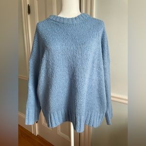 Aerie Blue Oversized Sweater